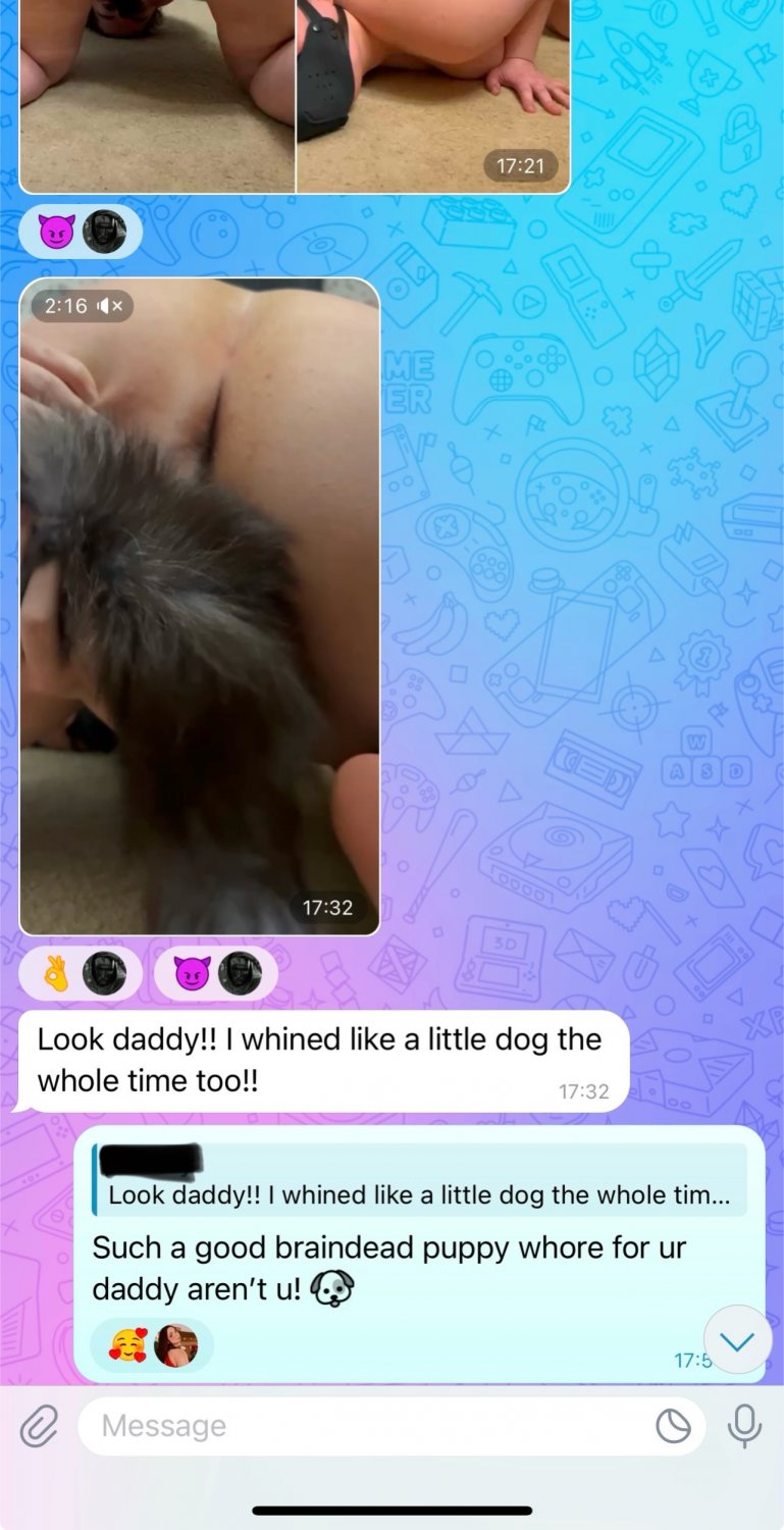 My PAWG puppy slut fucking her big ass and twerking it for daddy for attention & validation 🍑😈😋 #OnI3HYQr