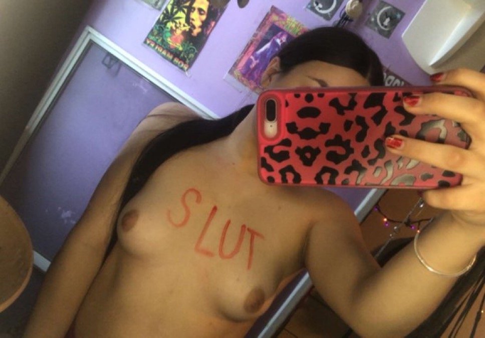 Barely legal slut loves the exposure. So let’s ruin her #g63OnH56
