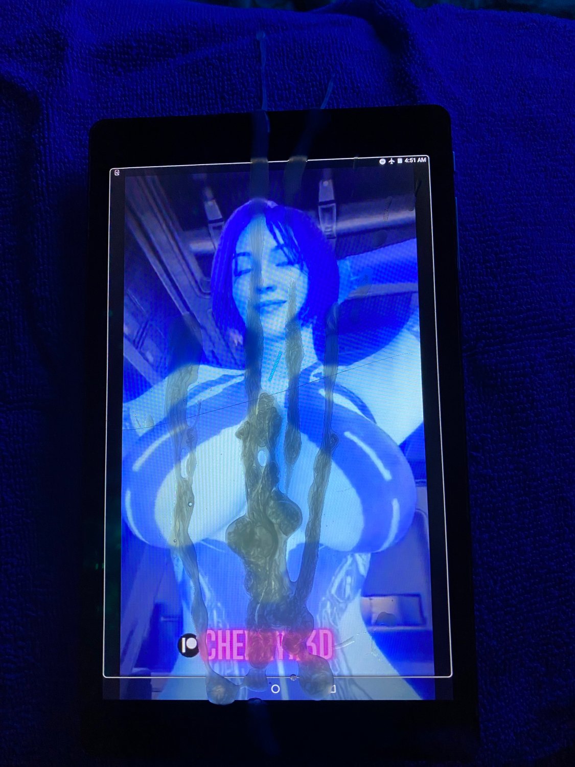 Cortana Goon Cum Tribute Ver 34! Cortana with Thicc Boobs get painted lol! #7L1eC5Oj